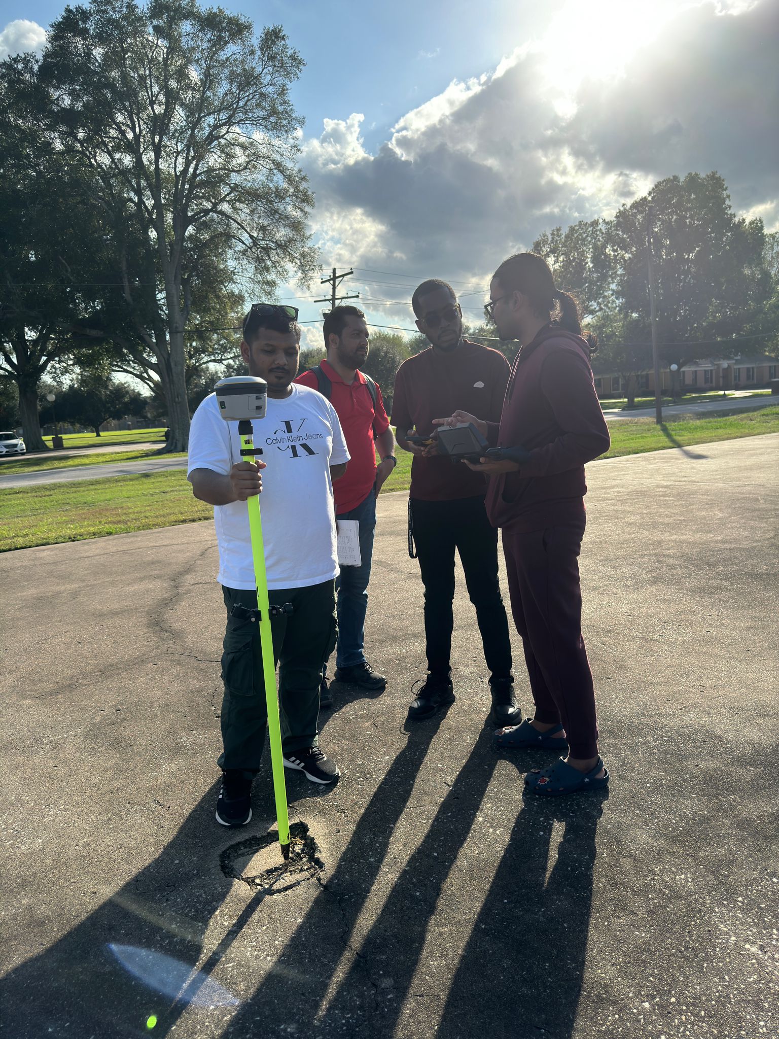 Additional GIS fieldwork