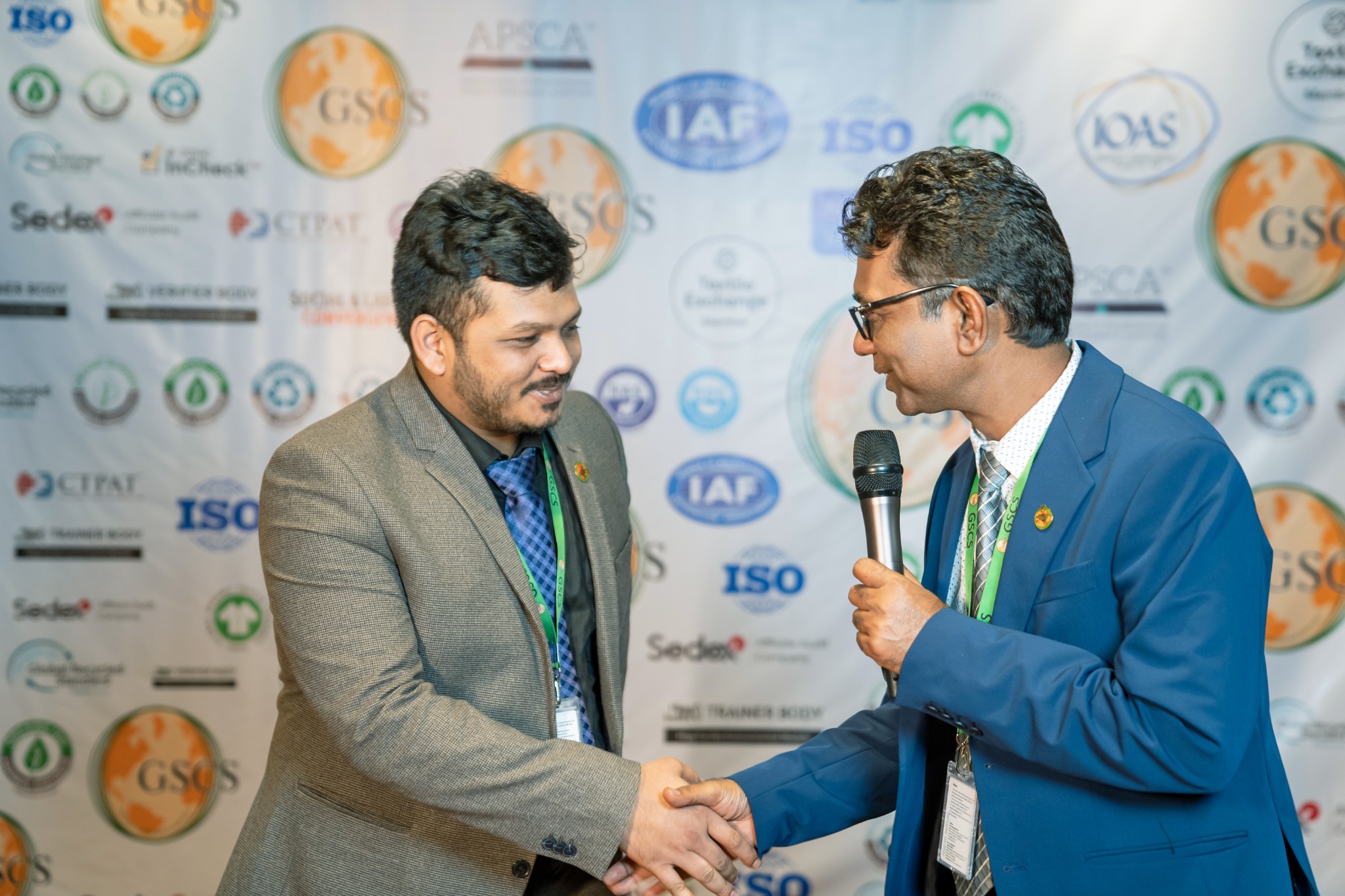 Md Rashedul Islam during professional engagement
