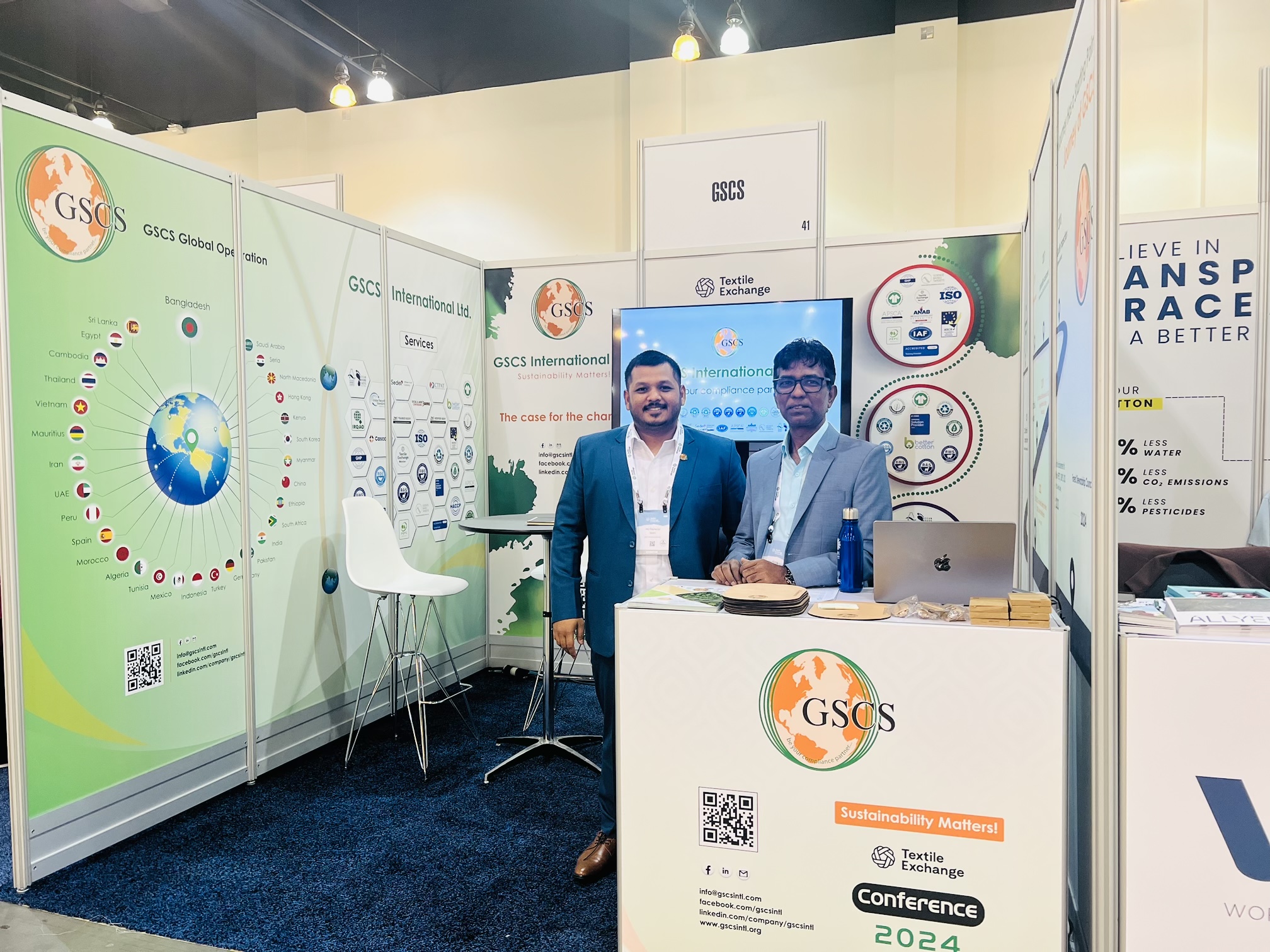 Md Rashedul Islam at Textile Exchange Conference 2024 in the United States
